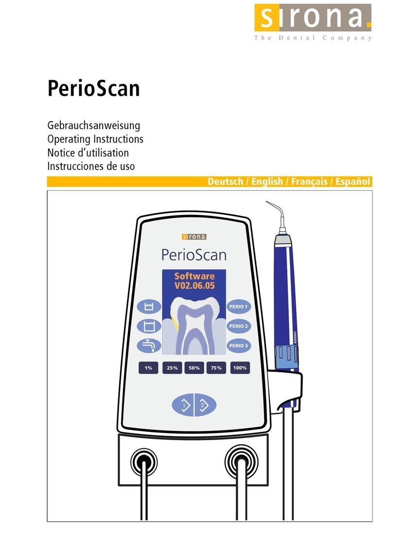 Sirona PerioScan User manual