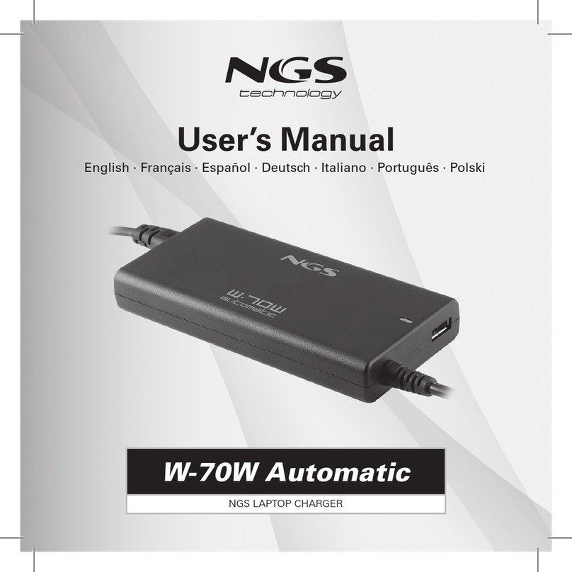 NGS W-70W Automatic user manual
