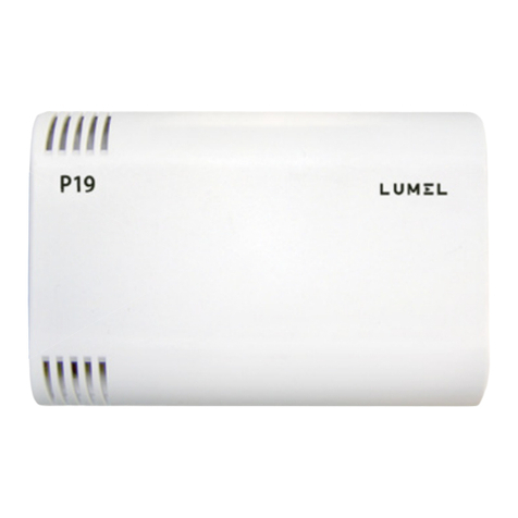 Lumel P19 User manual