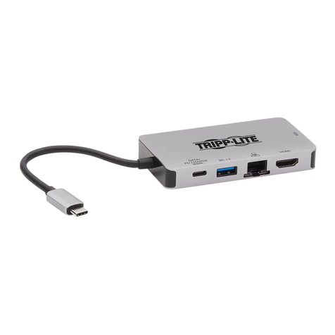 Tripp Lite U442-DOCK6-GY User manual