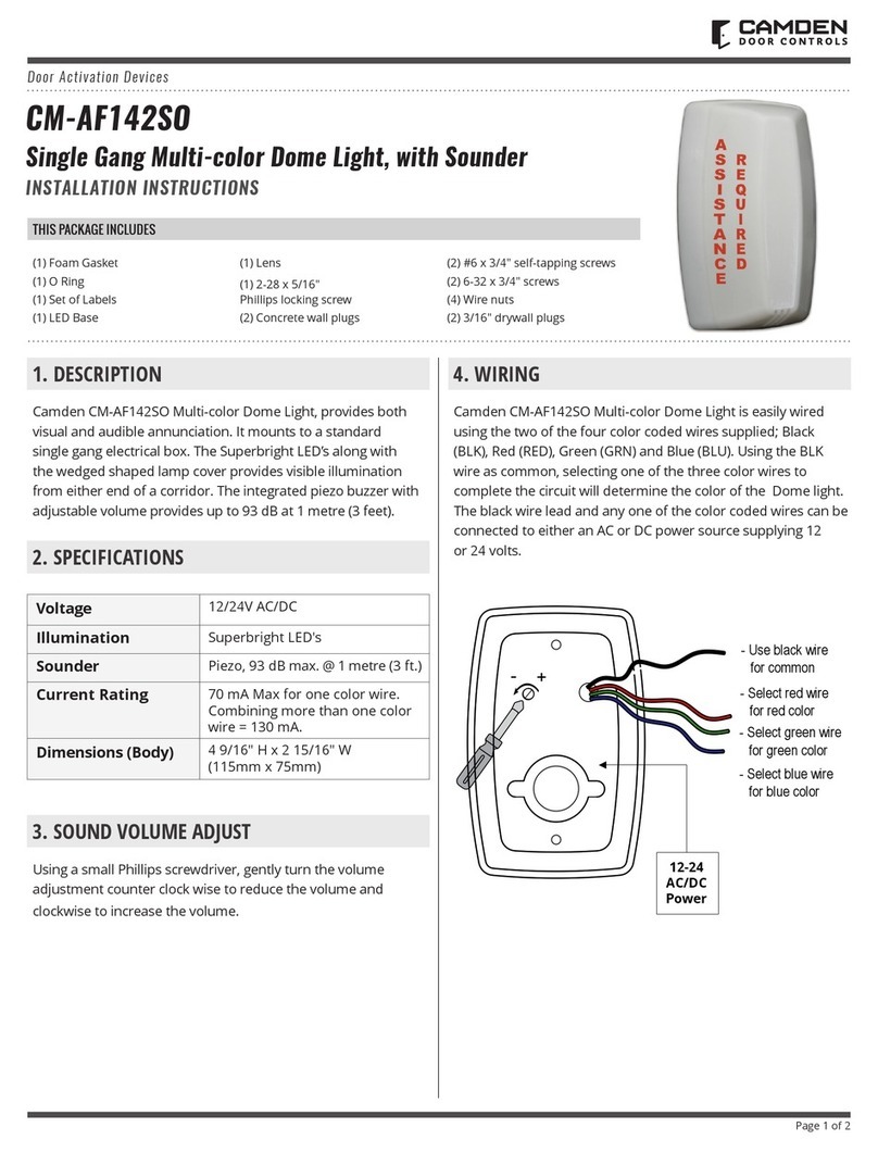 CADMEN CM-AF142SO installation instructions