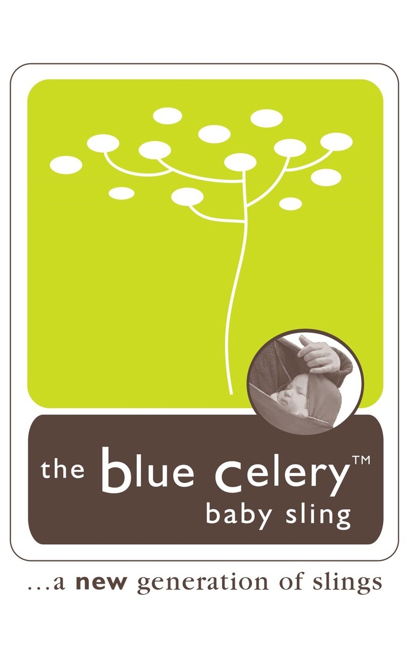 Blue Celery Baby Sling manual