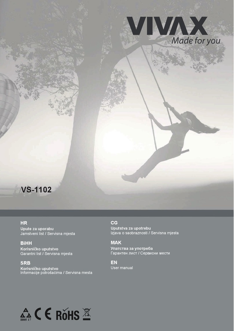 Vivax VS-1102 user manual