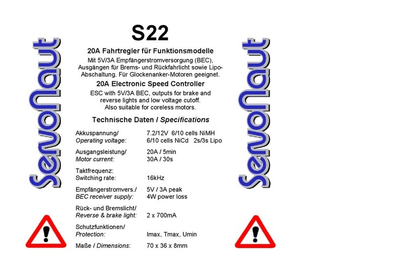 Servonaut S22 manual Servonaut S22 manual