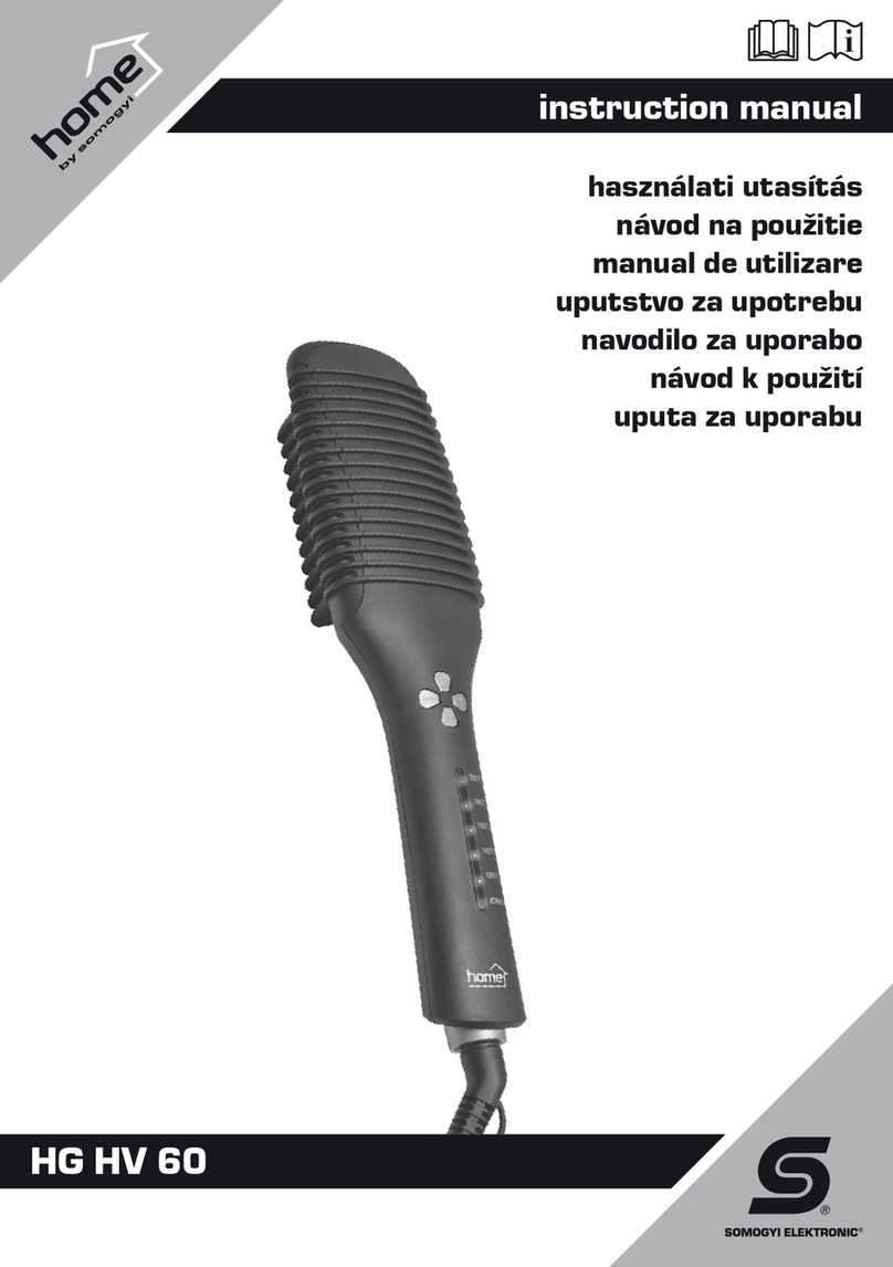 Somogyi home HG HV 60 instruction manual