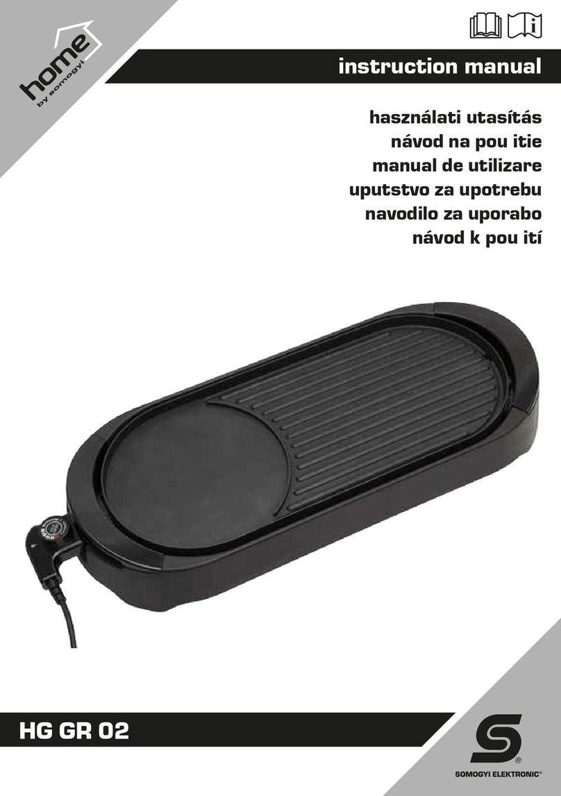 Somogyi home HG GR 02 instruction manual