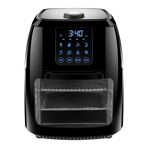 Chefman AIR FRYER+ RJ38-6-RDO User manual