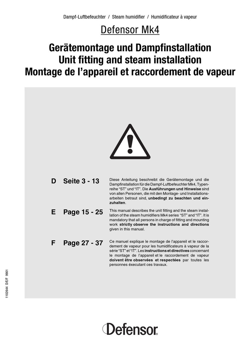 Defensor Mk4 Installation and operation manual