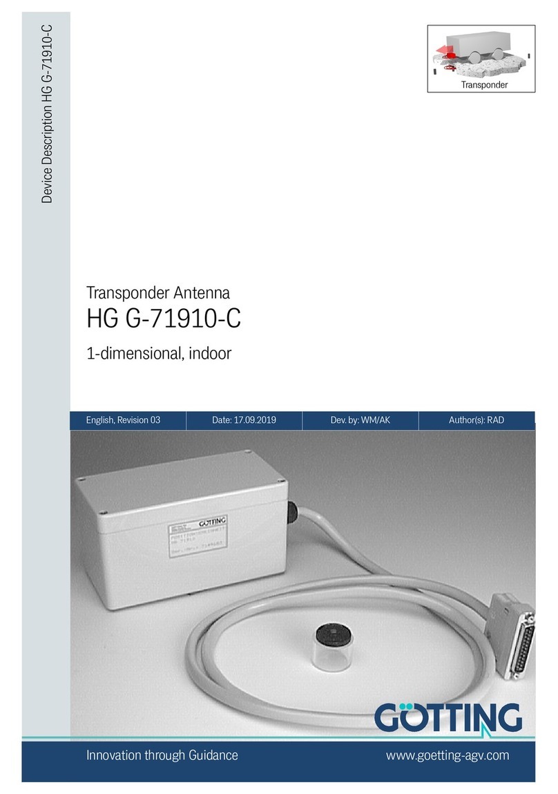 Gotting HG G-71910-C Operating and installation instructions