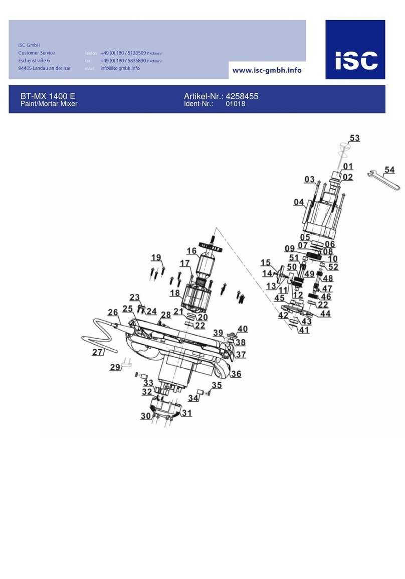 EINHELL BT-MX 1400 E User manual