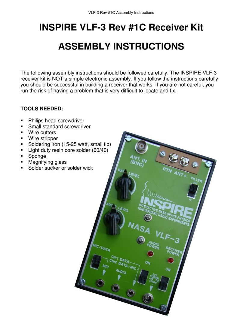 Inspire VLF-3 Assembly instructions