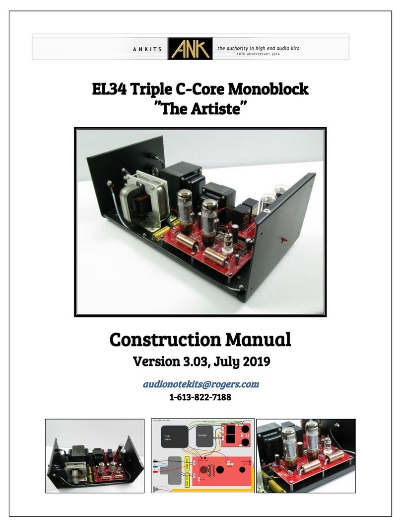 ANK The Artiste EL34 Construction manual