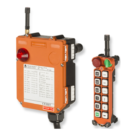 Telecrane F25 User manual