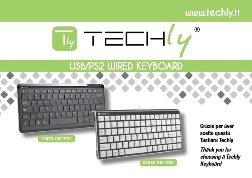 Techly IDATA KB-200 User manual