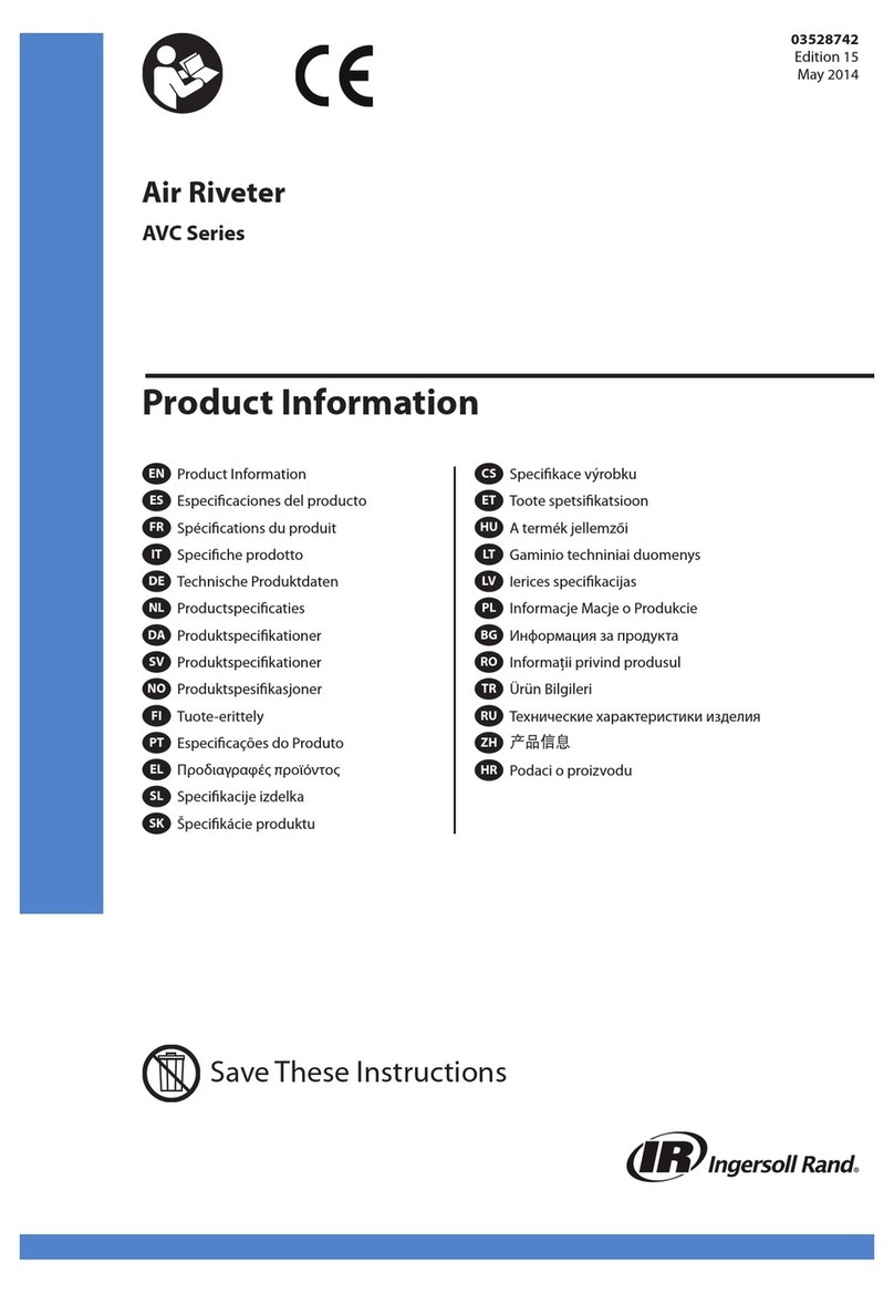 Ingersoll-Rand AVC Series Product information Ingersoll-Rand AVC Series Product information