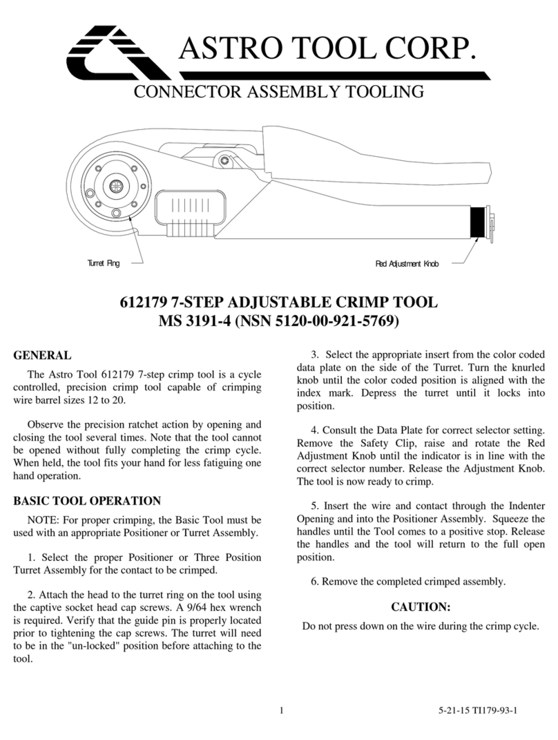 Astro Tool MS 3191-4 User manual