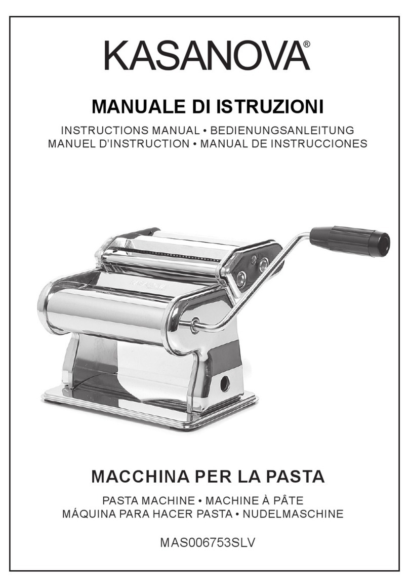 Kasanova MAS006753SLV instruction manual