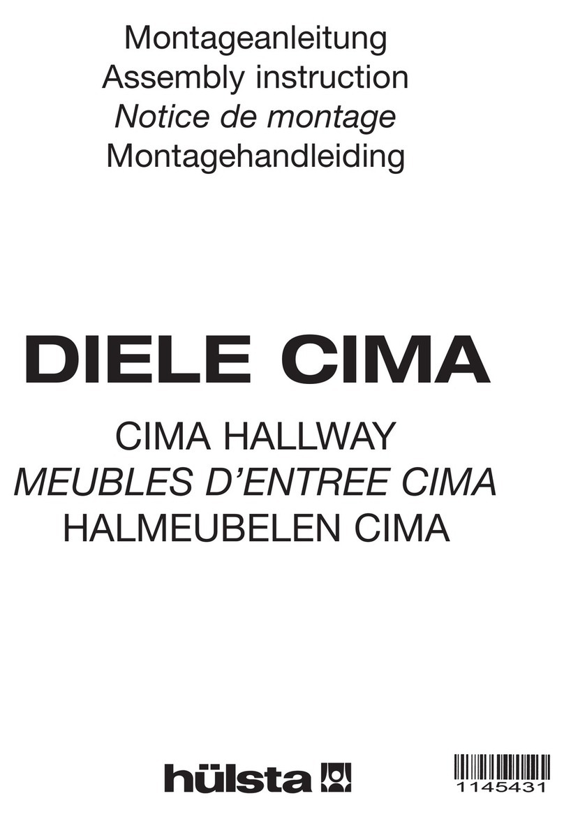 Hülsta Diele Cima 61151L User manual
