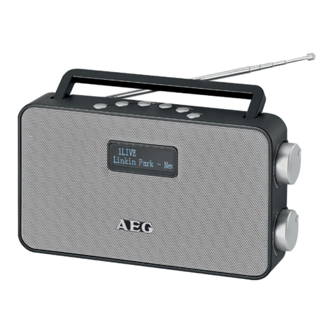 AEG DAB+ 4153 User manual