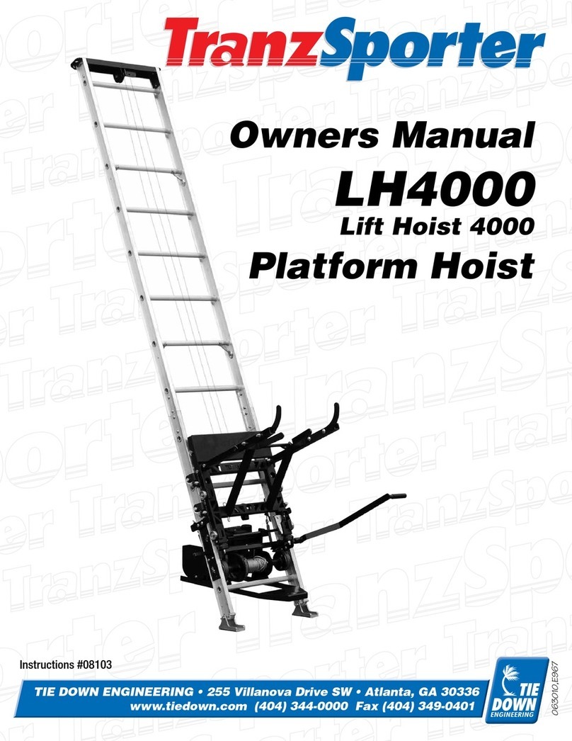TRANZSPORTER LH4000 owner's manual