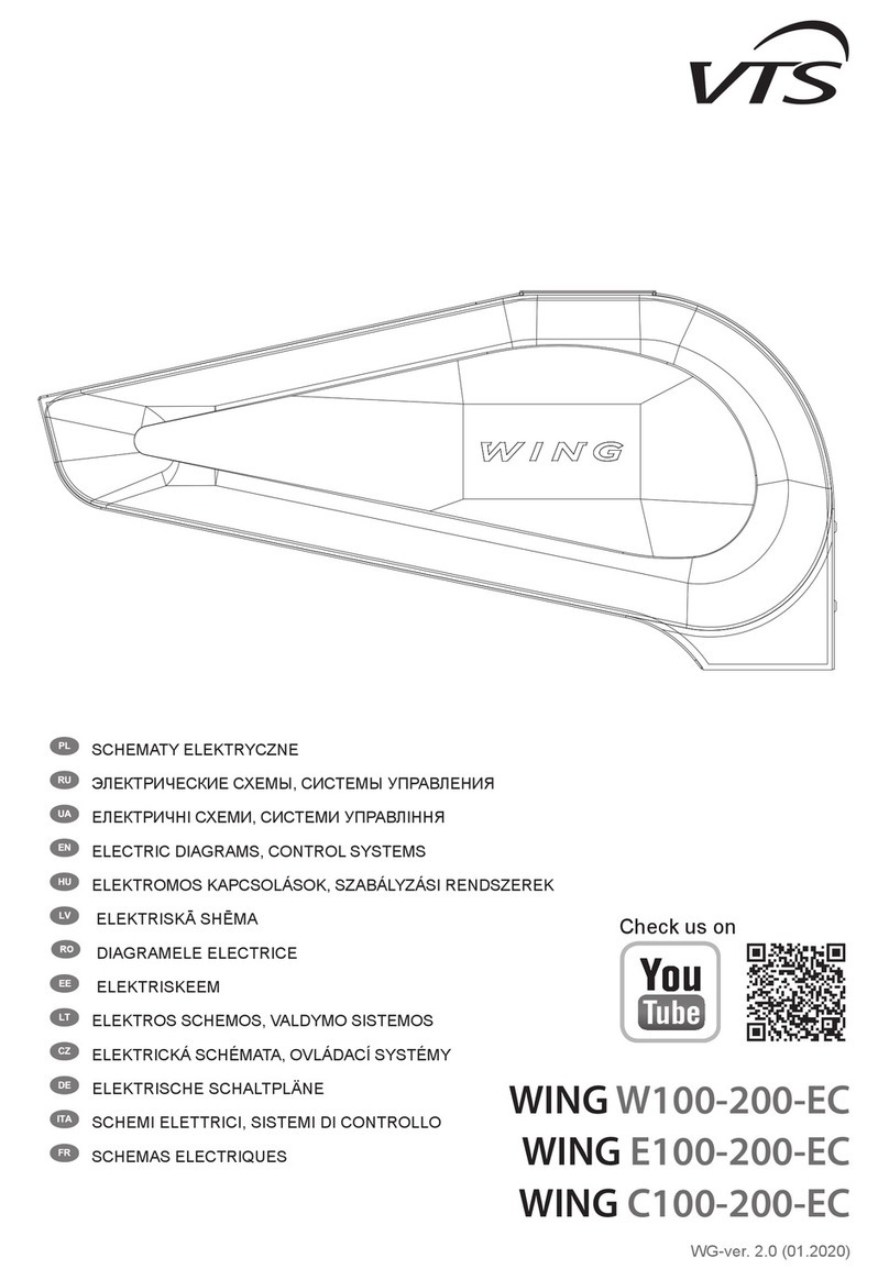 VTS Medical Systems WING W100-200-EC manual
