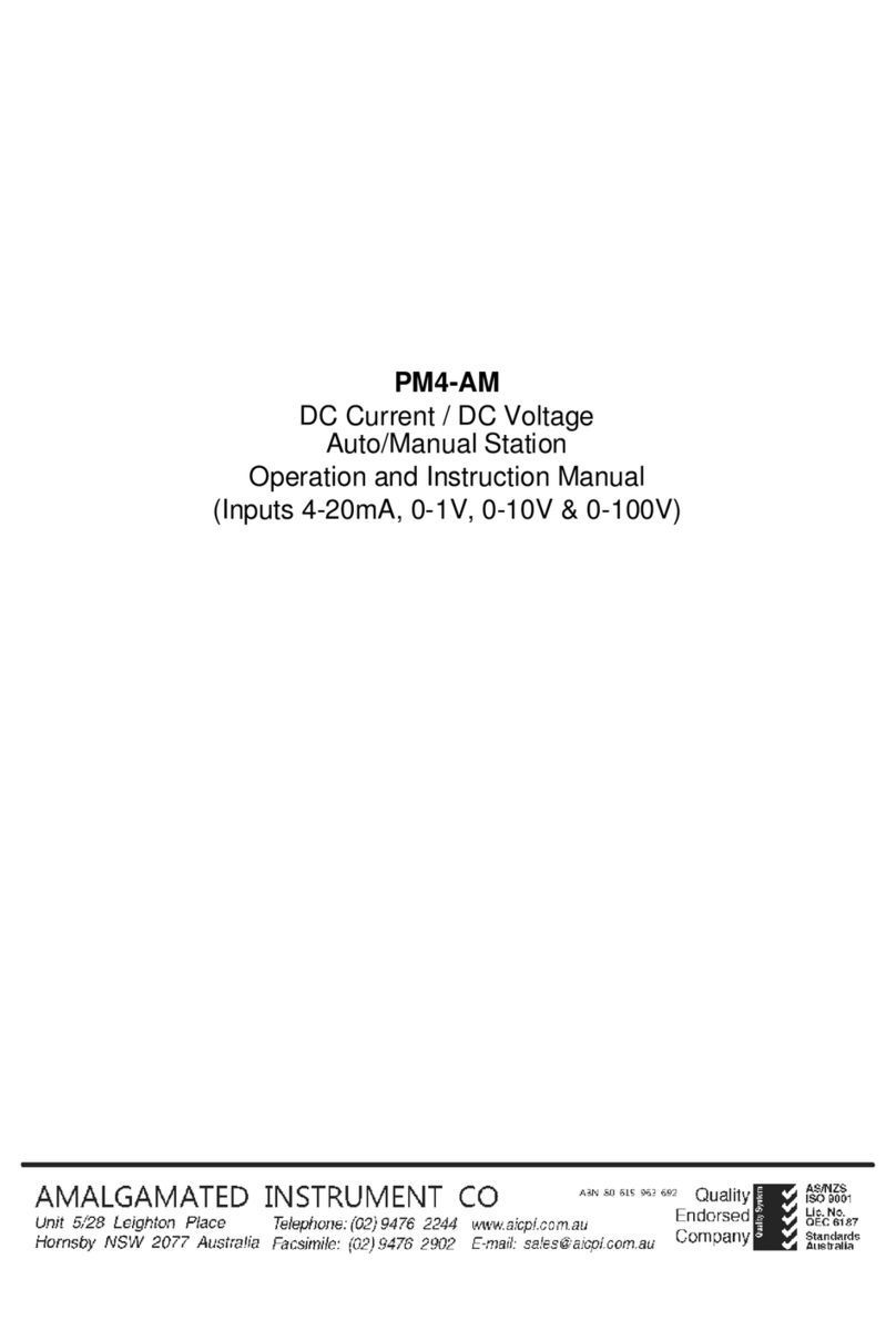 AMALGAMATED INSTRUMENT PM4-AM Guide