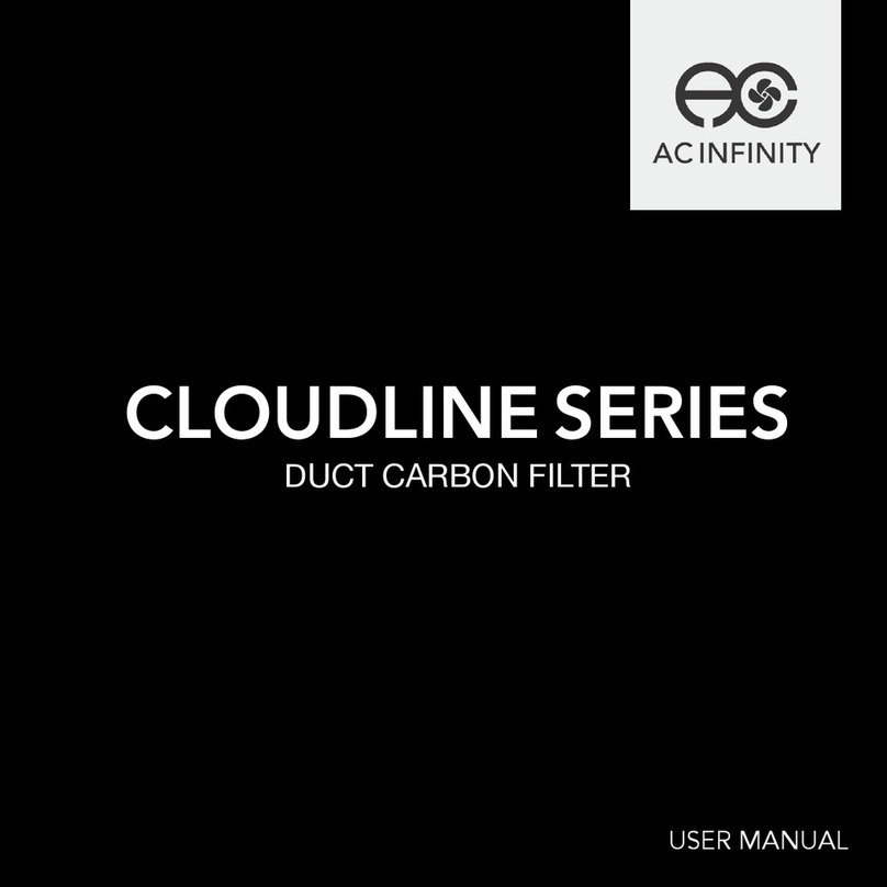 AC Infinity CLOUDLINE Series user manual