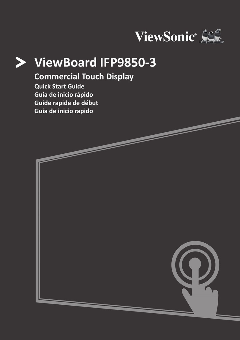 ViewSonic ViewBoard IFP9850-3 User manual