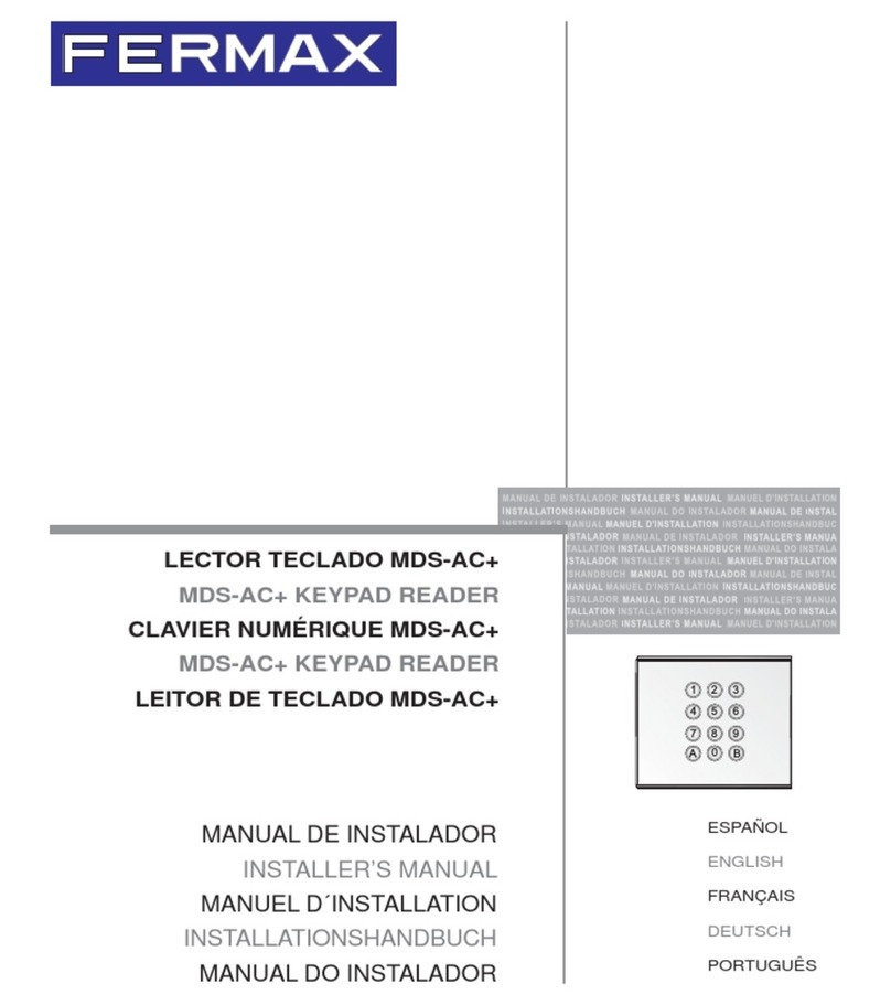 Fermax MDS-AC+ User guide Fermax MDS-AC+ User guide
