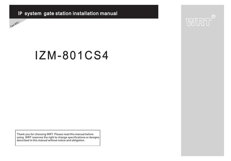 WRT IZM-801CS4 User manual