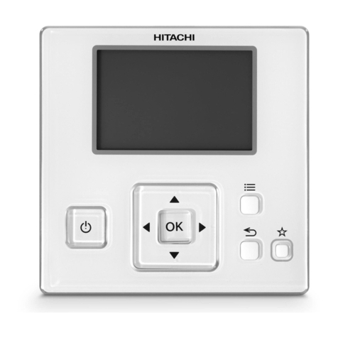 Hitachi PC-ARFPE Installation and operation manual