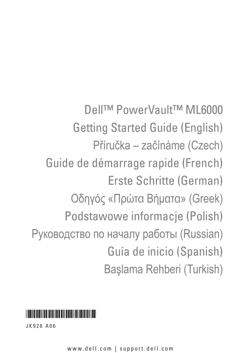 Dell PowerVault ML6000 User manual