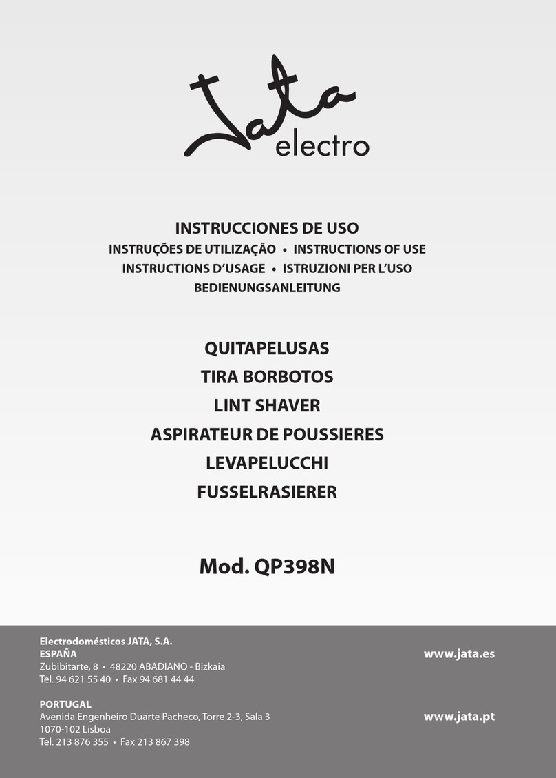 Jata electro QP398N Instructions of use