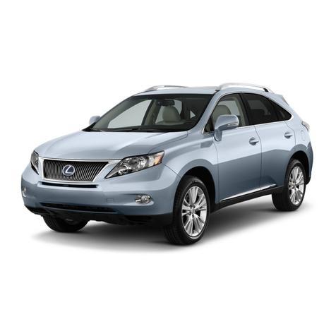 Lexus RX450h 2010 User manual Lexus RX450h 2010 User manual