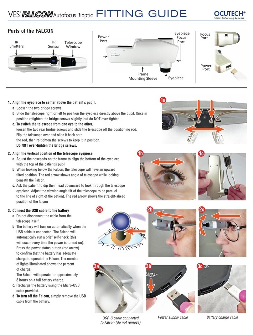 Ocutech VES FALCON Fittings guide