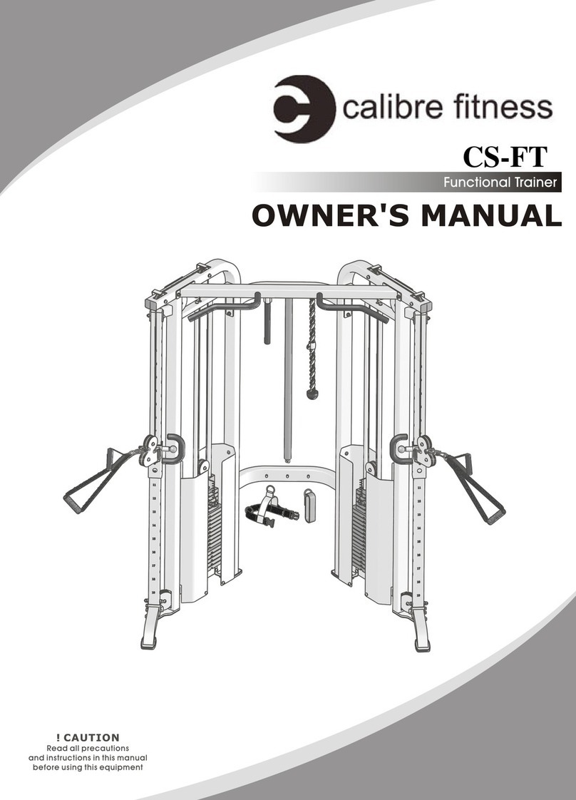 Calibre Fitness CS-FT owner's manual