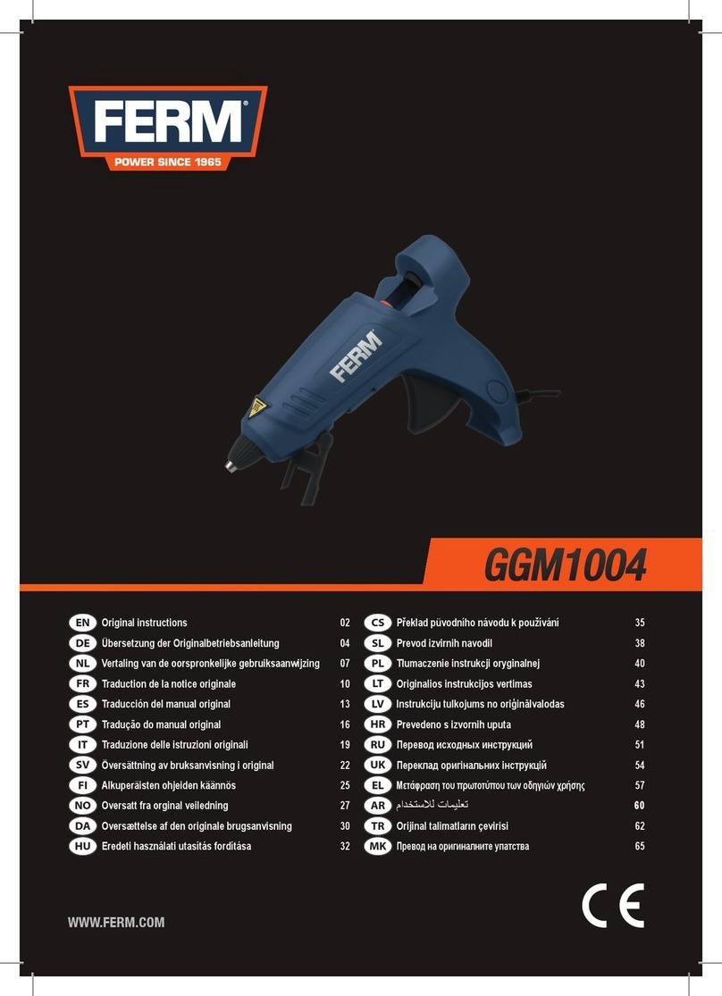 Ferm GGM1004 User manual