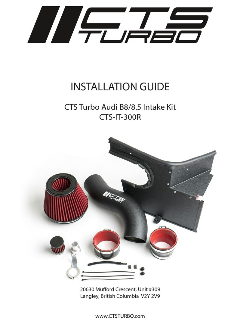 CTS Turbo CTS-IT-300R installation guide