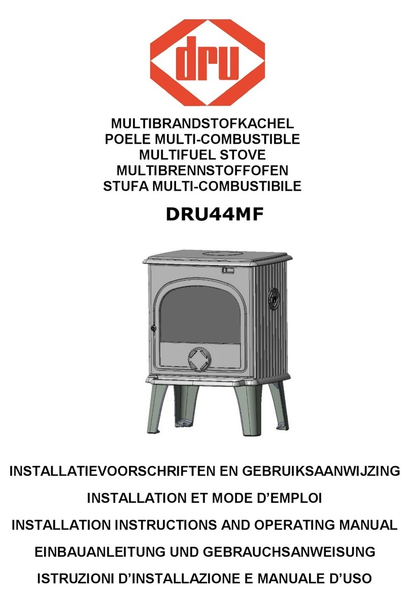 Dru DRU44MF Installation instructions and operating manual