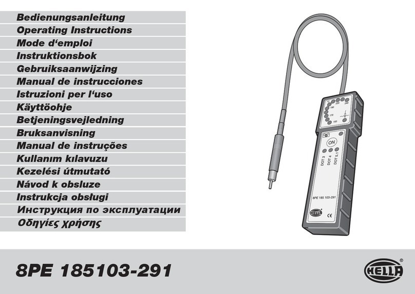 Hella 8PE 185103-291 operating instructions