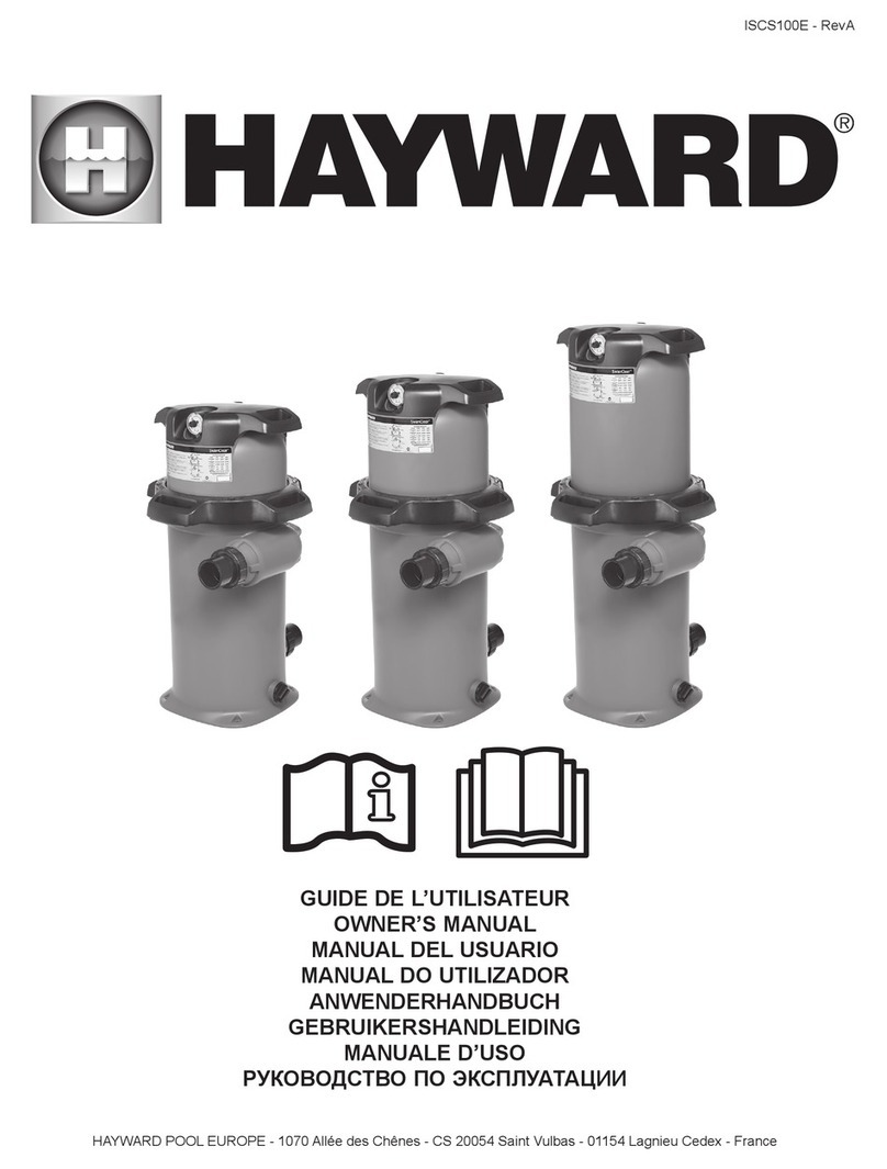 Hayward Swimclear C100SE owner's manual