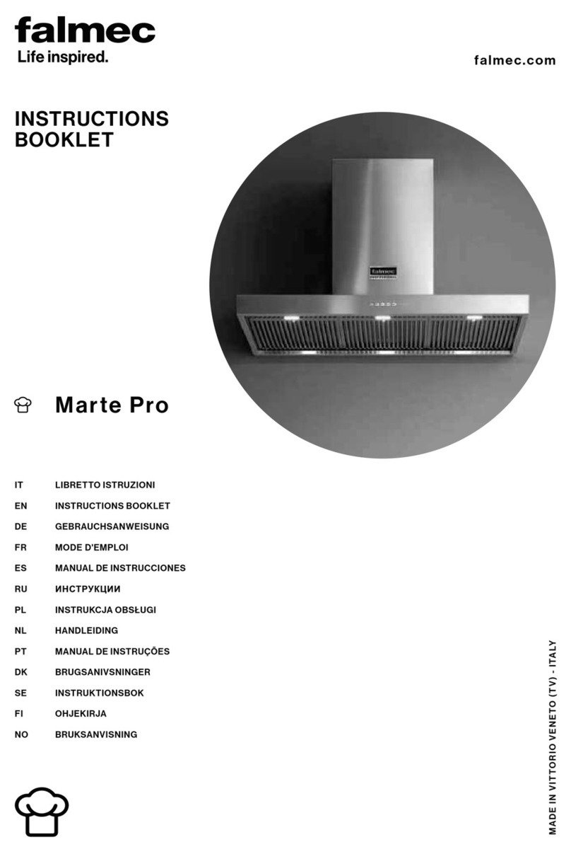 FALMEC Marte Pro User manual