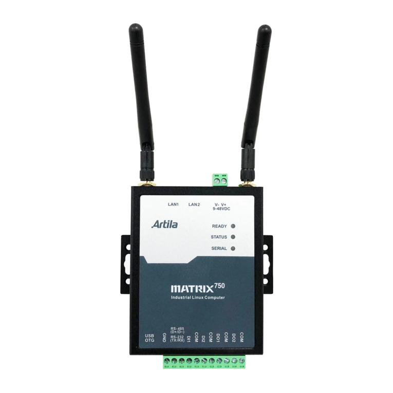Artila Matrix-750 Hardware guide