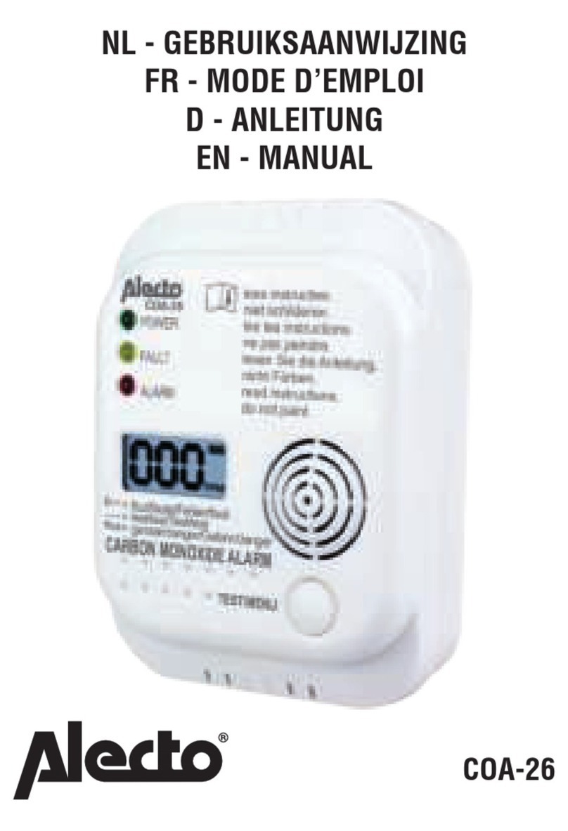 Alecto COA-26 User manual