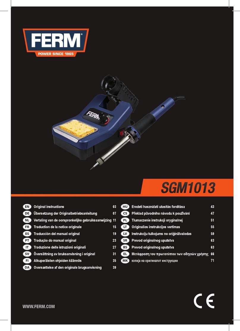 Ferm SGM1013 Original instructions