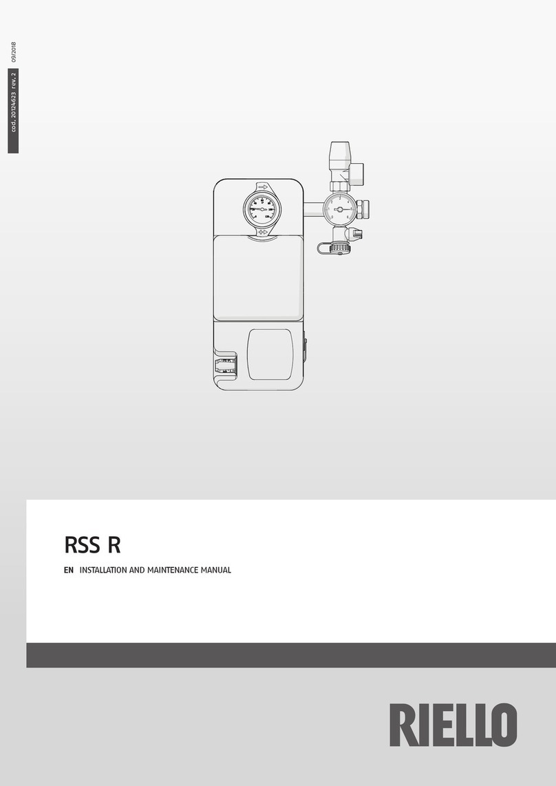 Riello RSS R Manual