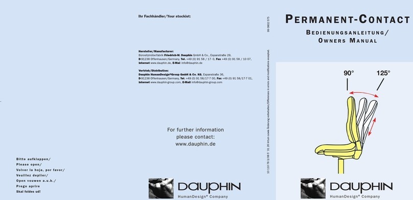 HumanDesign Dauphin Permanent-Contact owner's manual HumanDesign Dauphin Permanent-Contact owner's manual