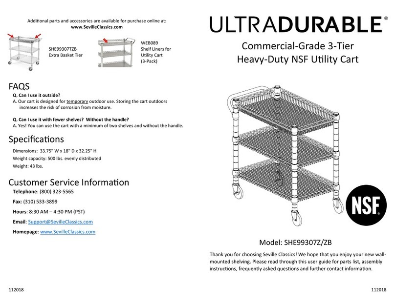 NSF ULTRADURABLE SHE99307Z manual