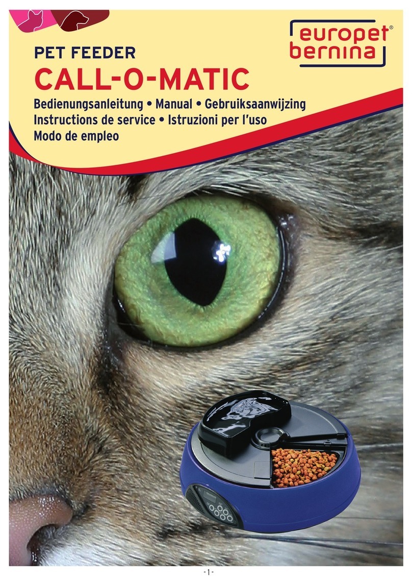 Europet Bernina CALL-O-MATIC manual
