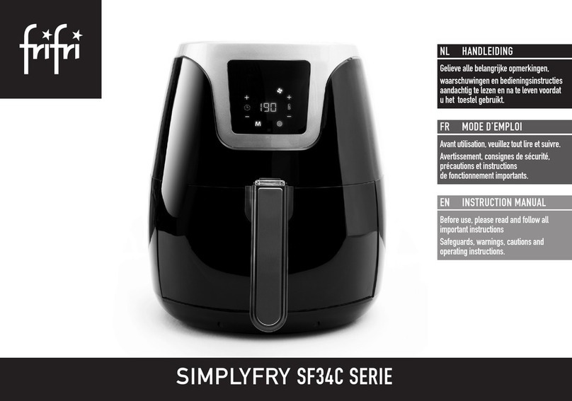 FriFri SIMPLYFRY SF34C Series user manual